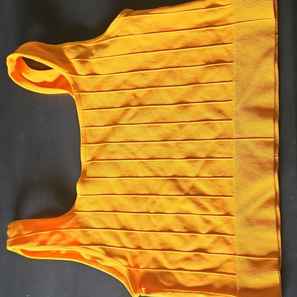 H&M Orange Ribbed Tank Top - Picture 3 of 3